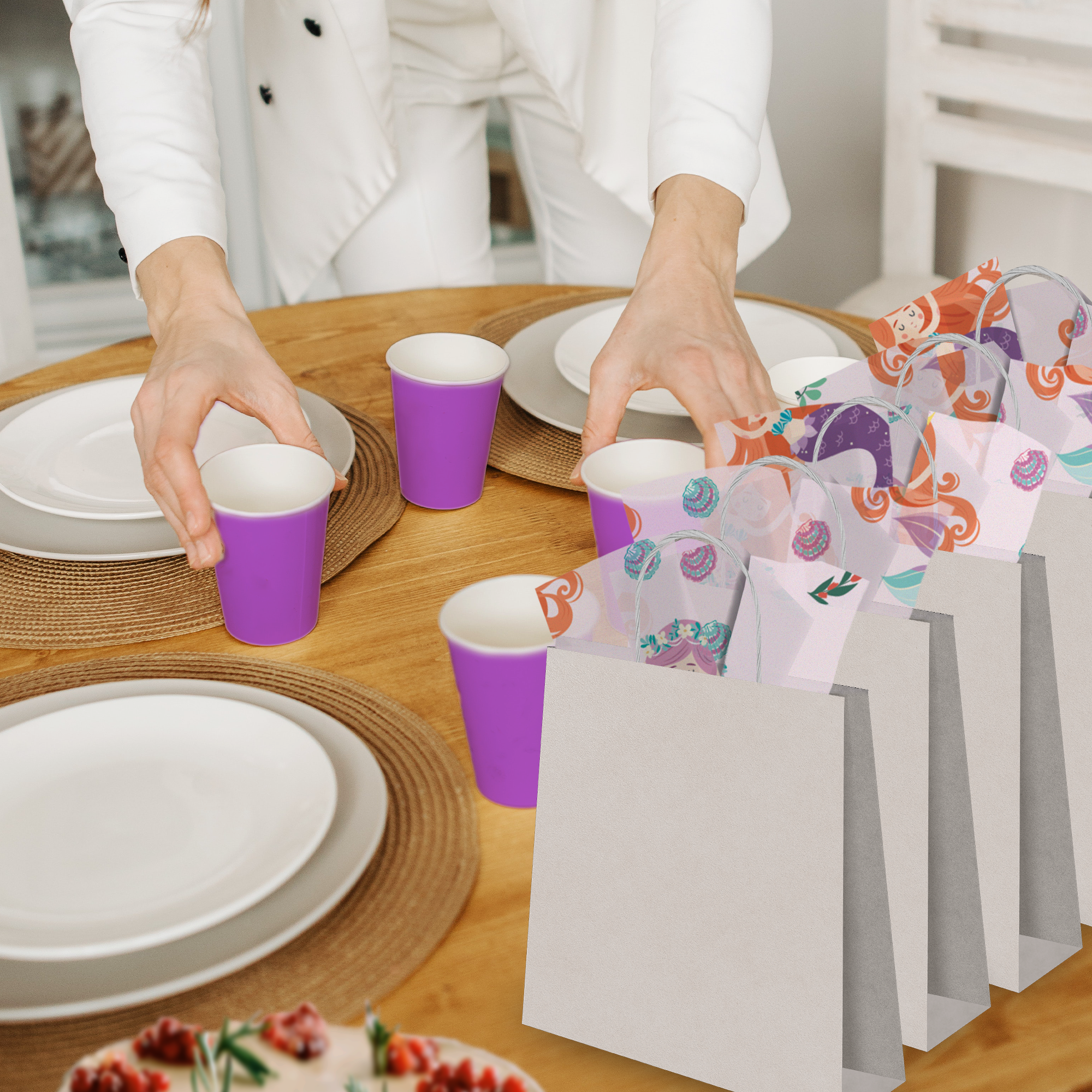 Mermaids Designer Tissue Paper for Gift Bags