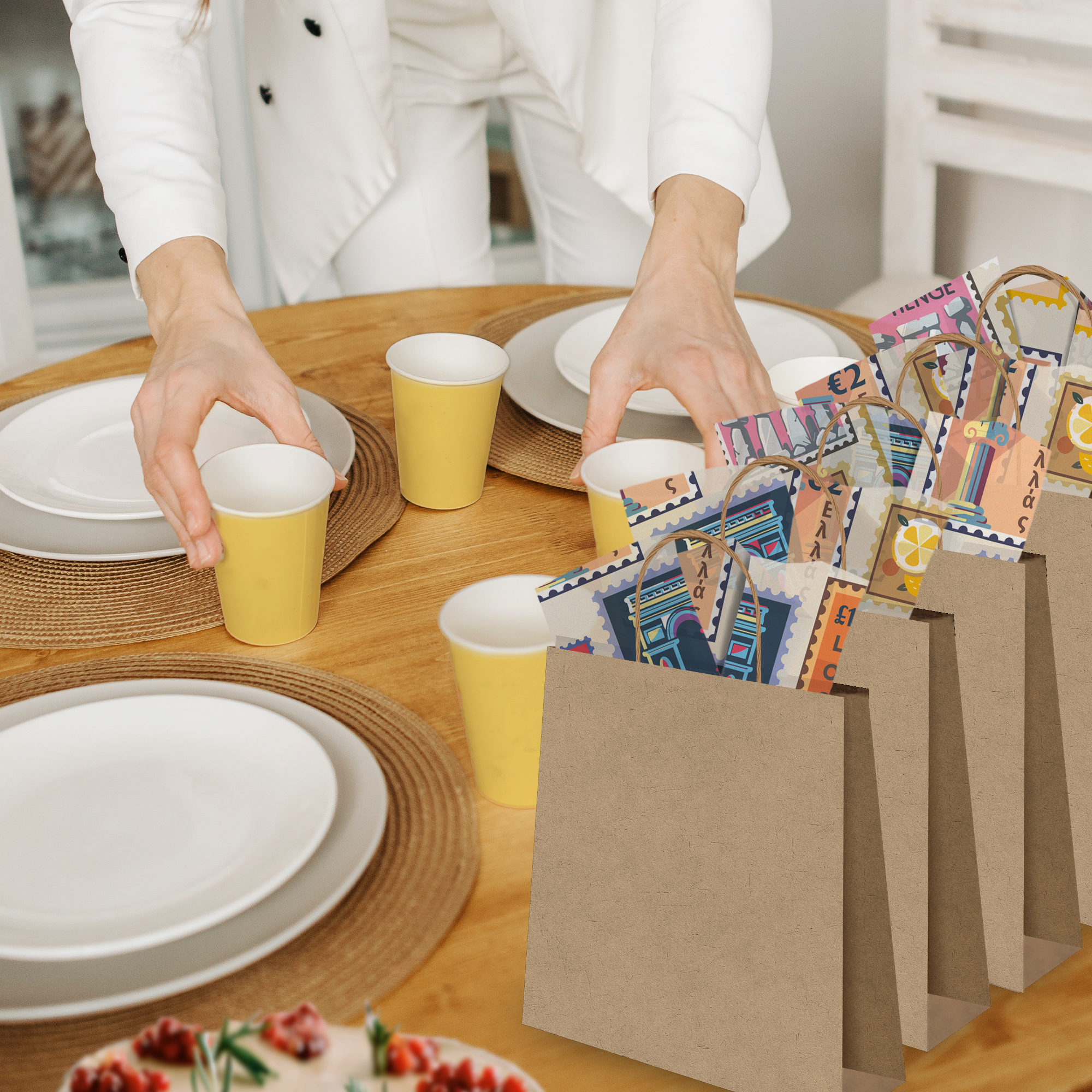 Stamps Designer Tissue Paper for Gift Bags