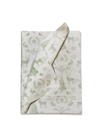 Winter Deer Tissue Paper for Gift Bags