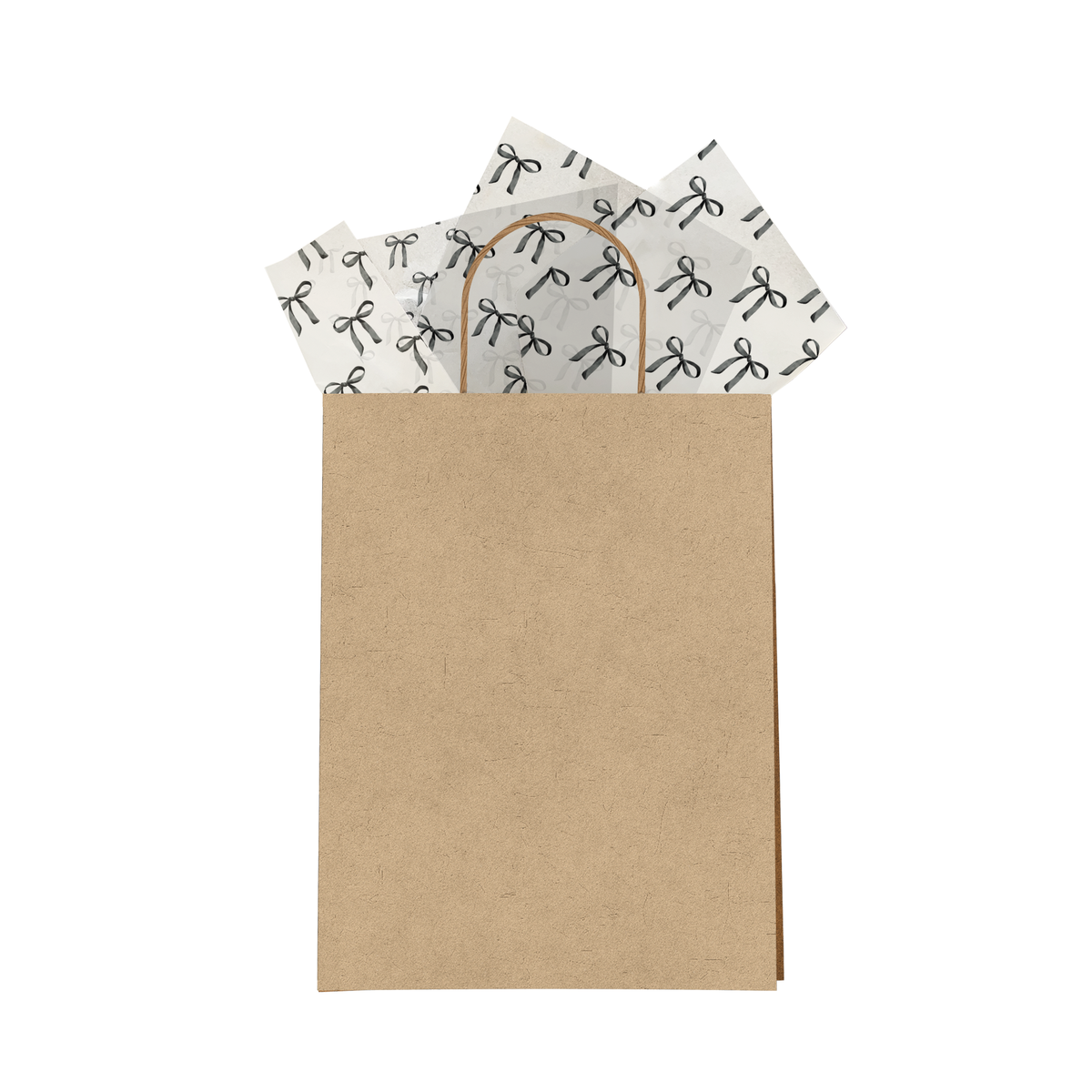 Black Bows Designer Tissue Paper for Gift Bags