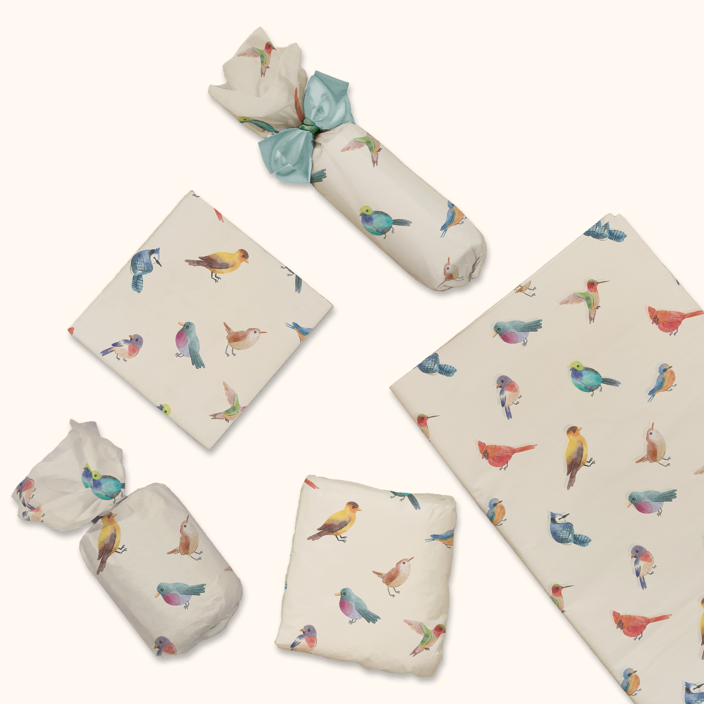 Birds Designer Tissue Paper For Gift Bags