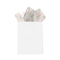 Christmas Trees and Bows Tissue Paper for Gift Bags