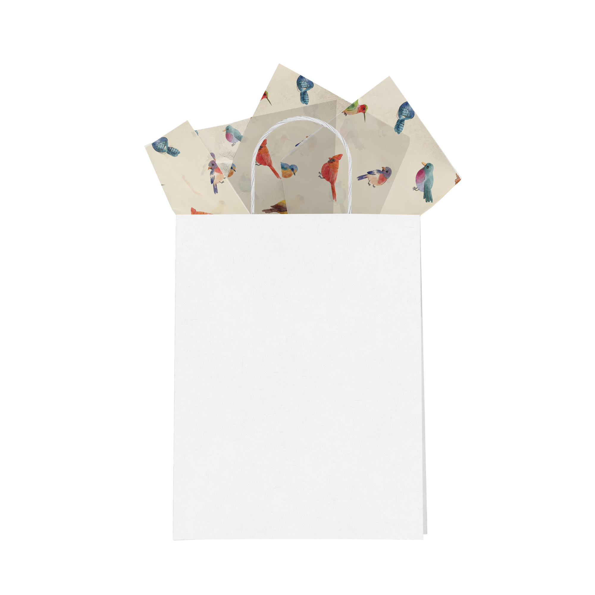 Birds Designer Tissue Paper For Gift Bags