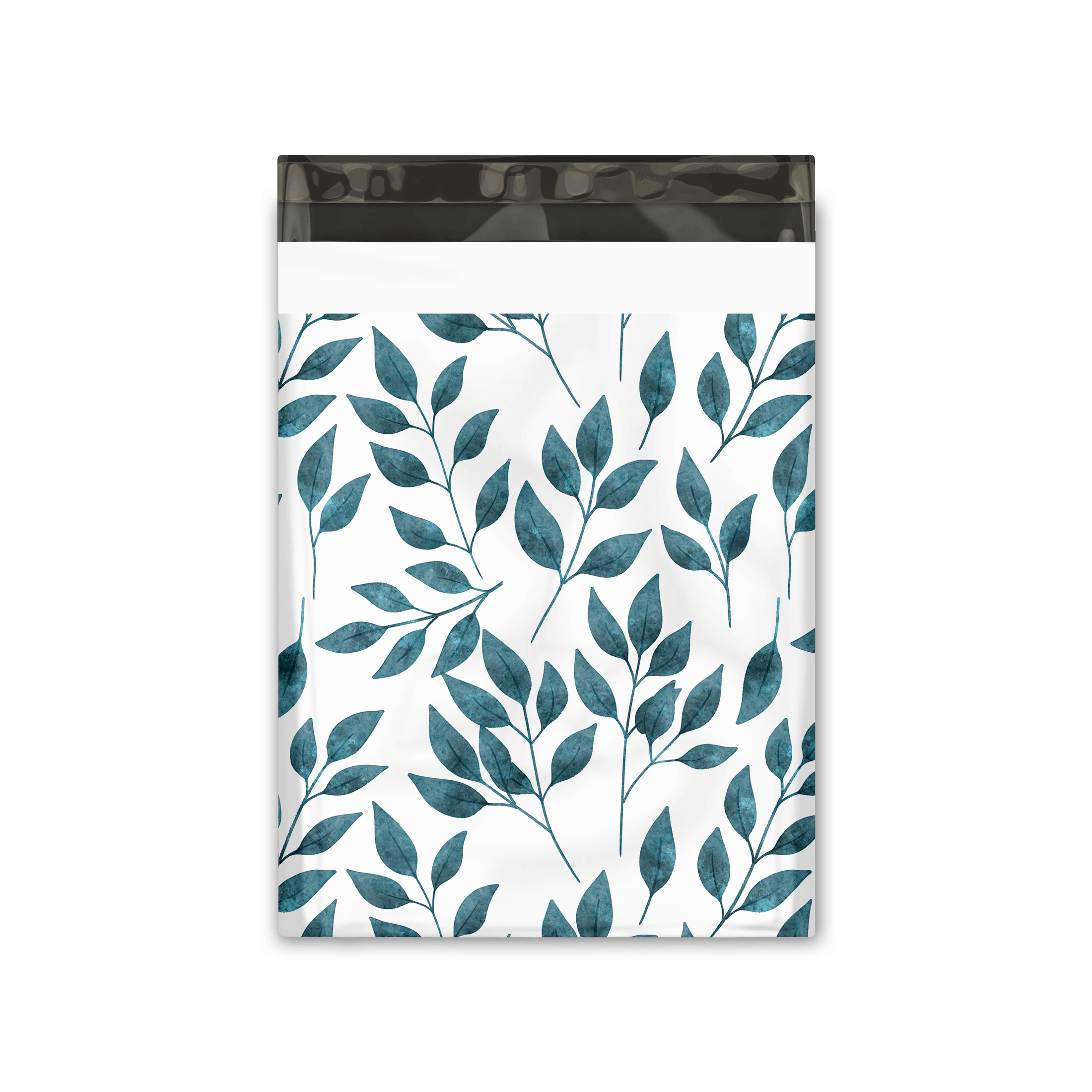 10x13 Teardrop Leaves Designer Poly Mailers Shipping Envelopes Premium Printed Bags - Pro Supply Global