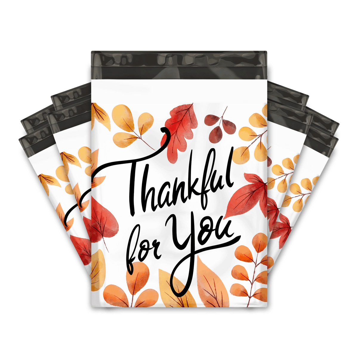 Autumn leaves Poly mailers bags Pro supply Global