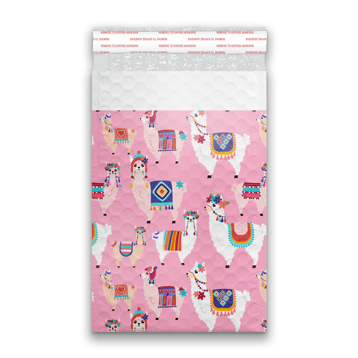 llama Designer Poly bubble mailers padded bags Pro supply Global