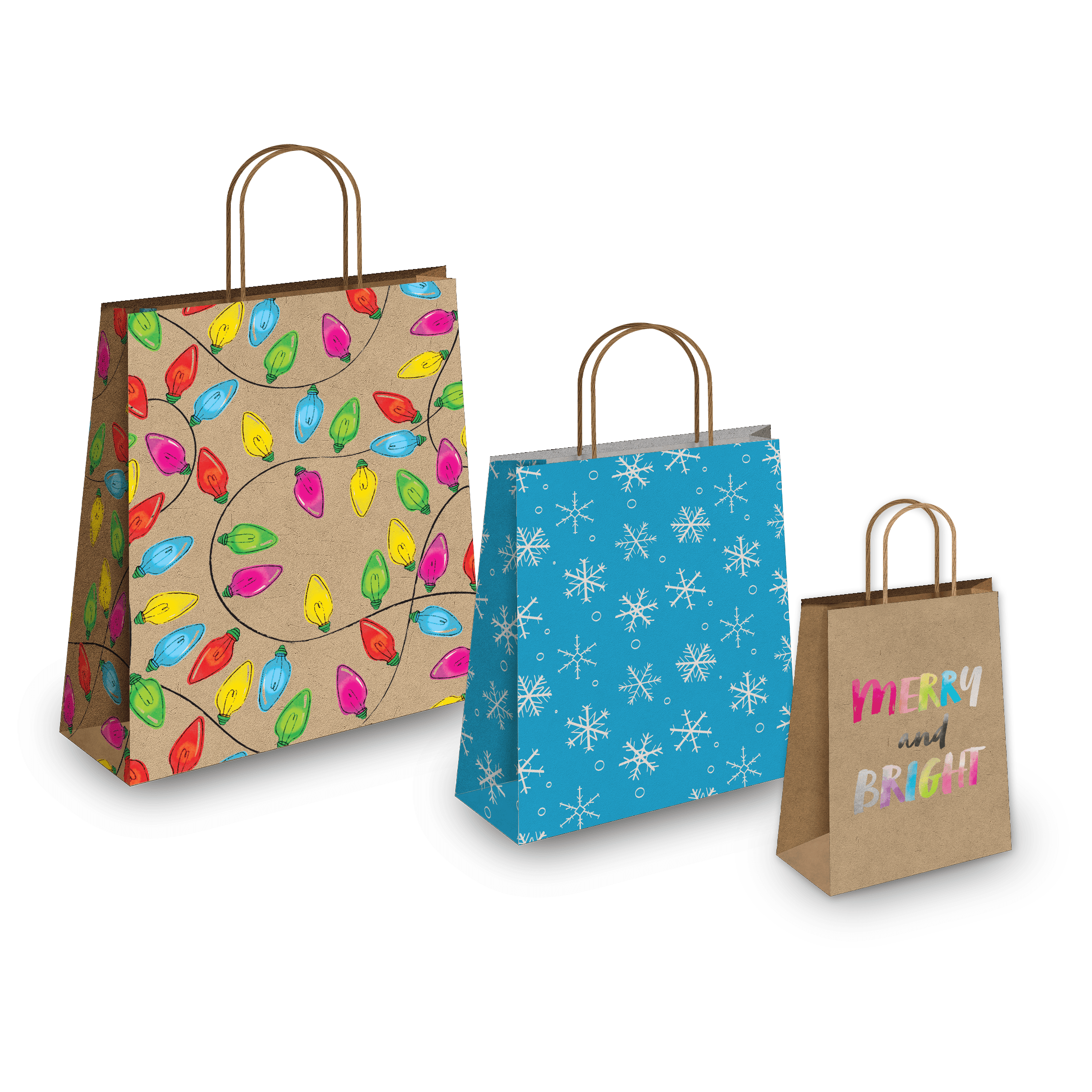 Pro Supply Global Printed Shopping/Gift Bags