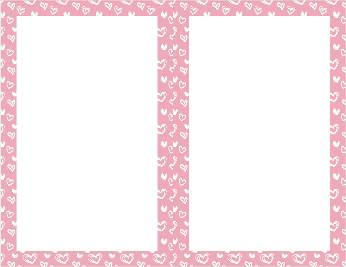Pink Hearts Packaging Labels Pro Supply Global