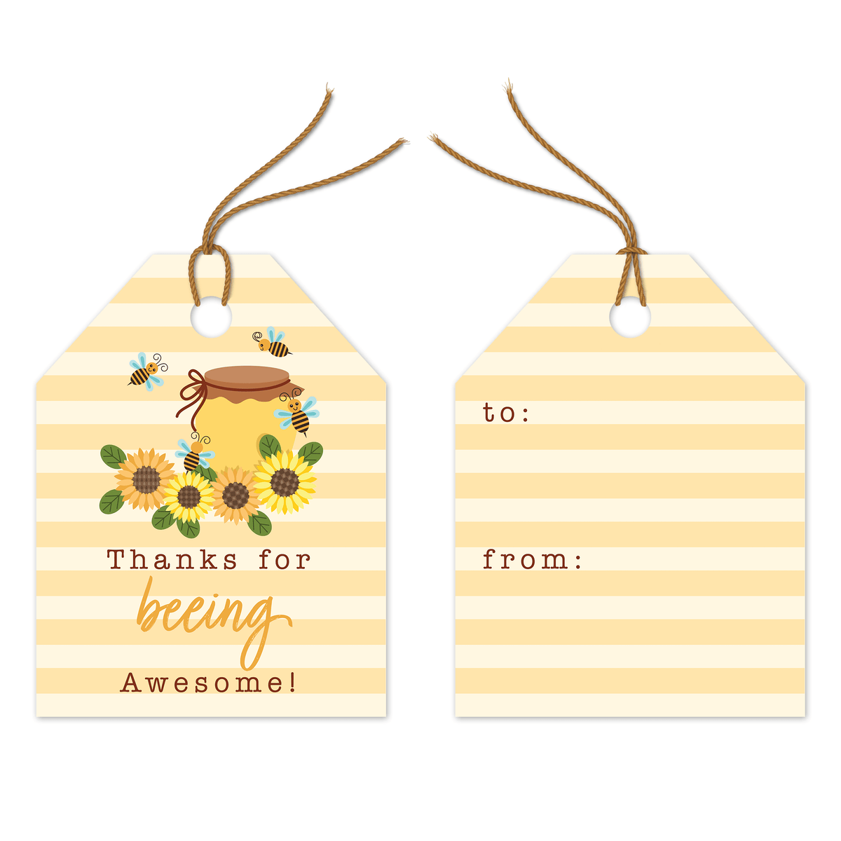 Thanks For Being Awesome Gift Tags Pro Supply Global