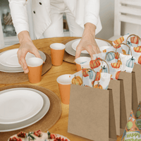 Pumpkin Tissue Paper for Gift Bags - Pro Supply Global