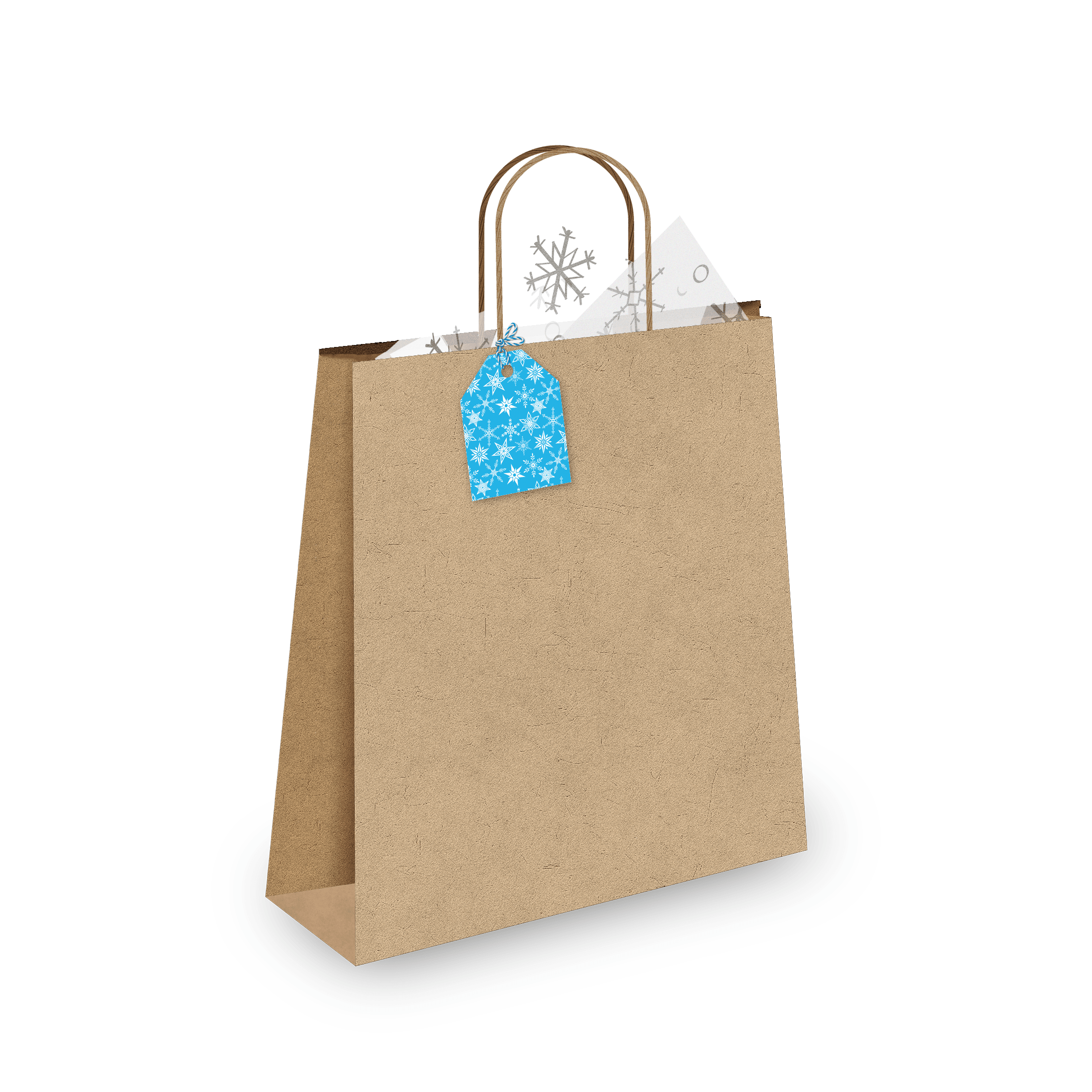 Blue Snowflake Gift Tags - Pro Supply Global