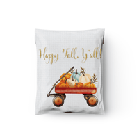 10x13 Hello Fall Designer Poly Mailers Shipping Envelopes Premium Printed Bags - Pro Supply Global
