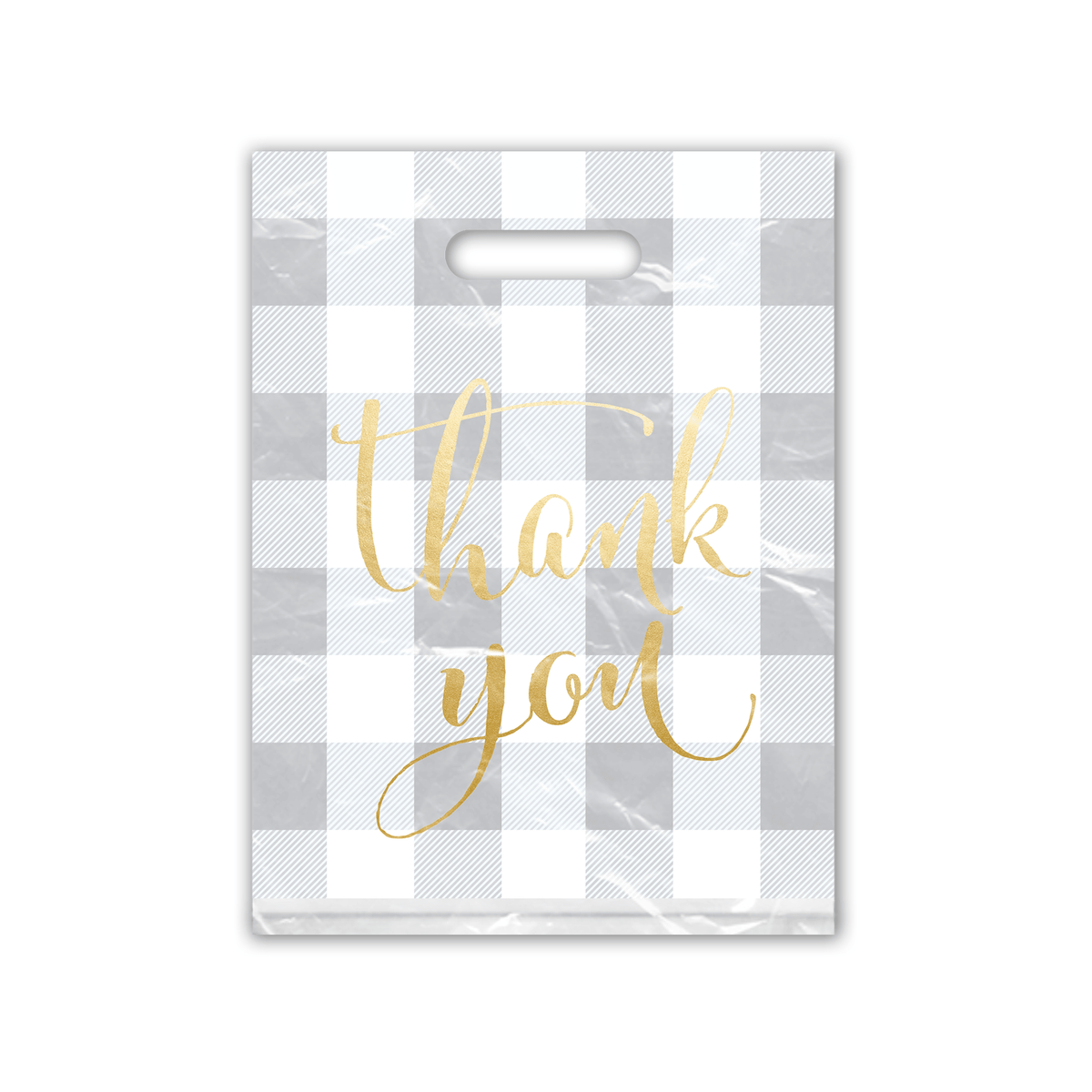 12x15 Buffalo Check Designer Poly Plastic Merchandise Bags Premium Printed Bags - Pro Supply Global