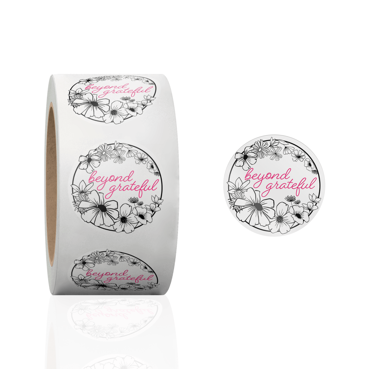 Beyond Grateful Thank You stickers Pro Supply Global