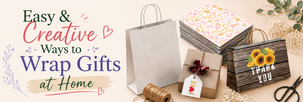 Easy & Creative Ways to Wrap Gifts at Home
