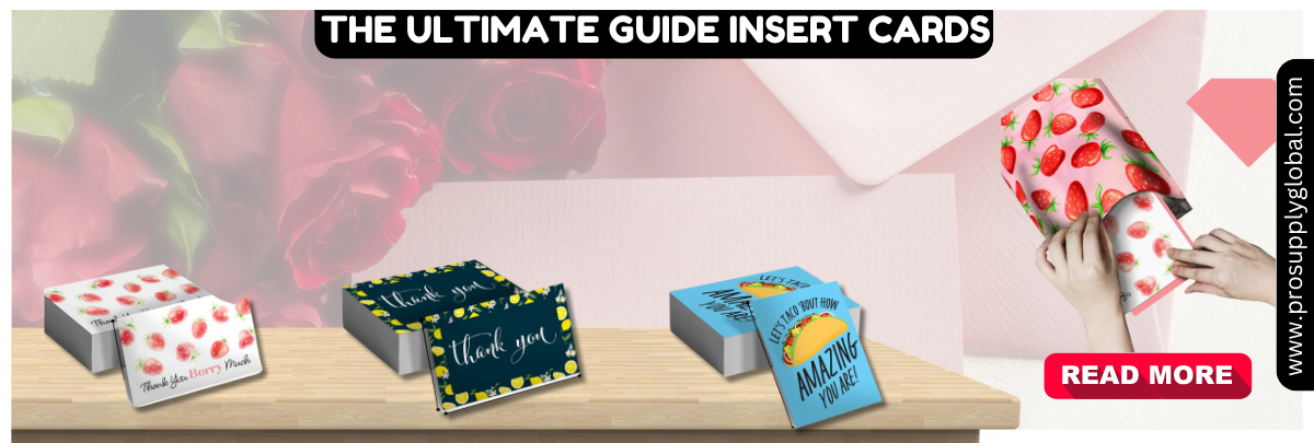 Select Card Inserts The Ultimate Guide: Insert Cards | What are Insert Cards?