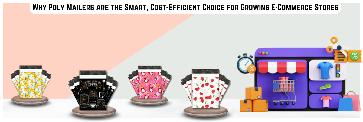 Why Poly Mailers are the Smart, Cost-Efficient Choice for Growing E-Commerce Stores