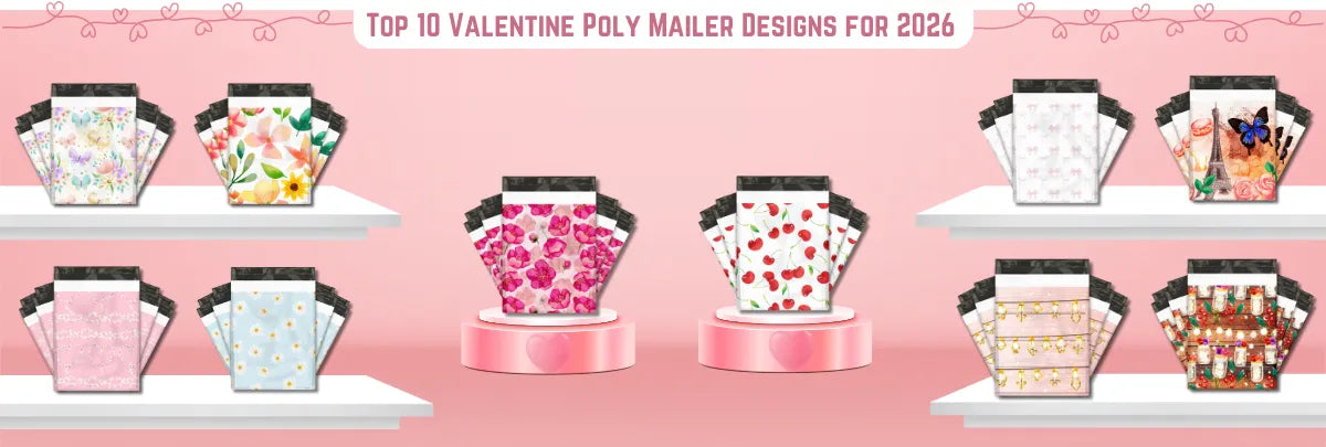 Top 10 Valentine Poly Mailer Designs for 2026