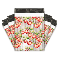 10x13 Apples and Blossoms Designer Poly Mailers Shipping Mailers Premium Printed Mailers Pro Supply Global