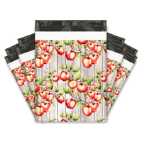 10x13 Apples and Blossoms Designer Poly Mailers Shipping Mailers Premium Printed Mailers Pro Supply Global