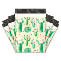 10x13 Cactus Designer Poly Mailers Shipping Envelopes Premium Printed Bags Pro Supply Global