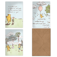Pooh Thank You Cards with Envelopes