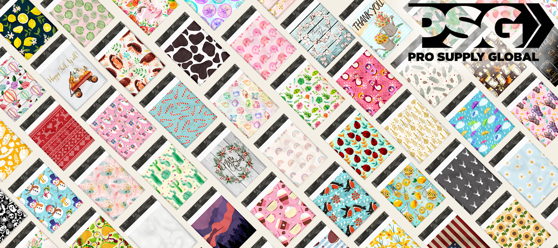 Pro Supply global Poly Mailers Collection