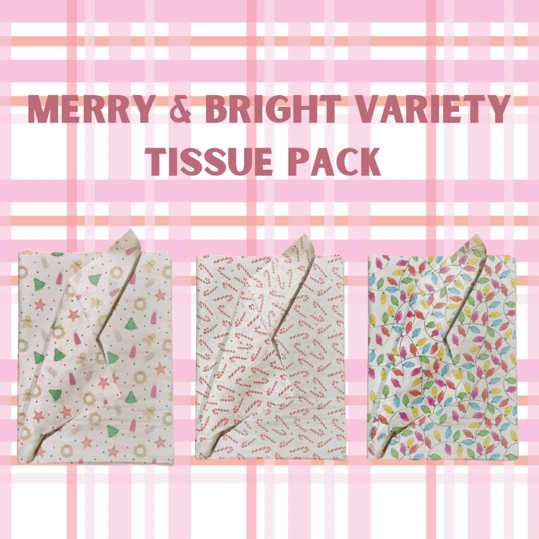 Christmas Cookies Tissue Paper for Gift Bags