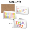 Colorful Thank You Cards with Envelopes