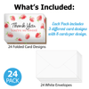 Strawberry Thank You Cards with Envelopes - Pro Supply Global