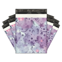 10x13 Mermaids Under the Sea Designer Poly Mailers Shipping Envelopes Premium Printed Bags