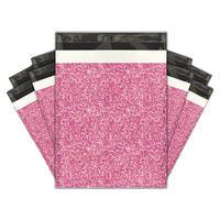 10x13 Pink Confetti Designer Poly Mailers Shipping Envelopes Premium Printed Bags