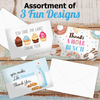 Sweet Treats Thank You Cards with Envelopes - Pro Supply Global