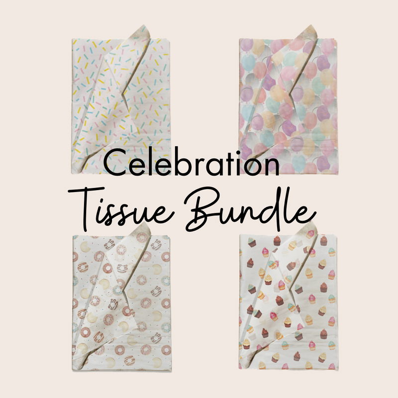 Celebration Tissue Paper Variety Pack for Gift Bags