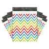 10x13 Rainbow Chevron Designer Poly Mailers Shipping Envelopes Premium Printed Bags