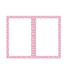 Pink Hearts Bordered Shipping Labels