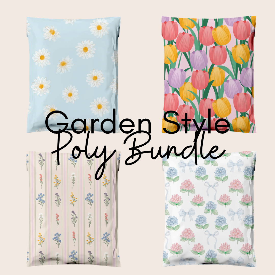10x13 Garden Style Pack Poly Mailers – Shipping Bags for Small Business