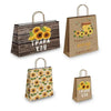 Sunflower Kraft Gift Bags Mixed Size Set - Pro Supply Global