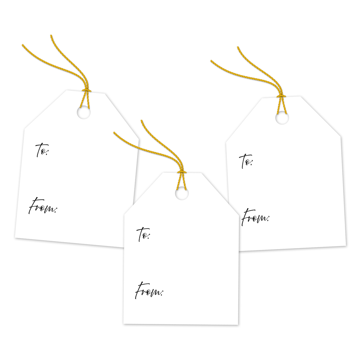 Christmas Santas Assortment Gift Tags