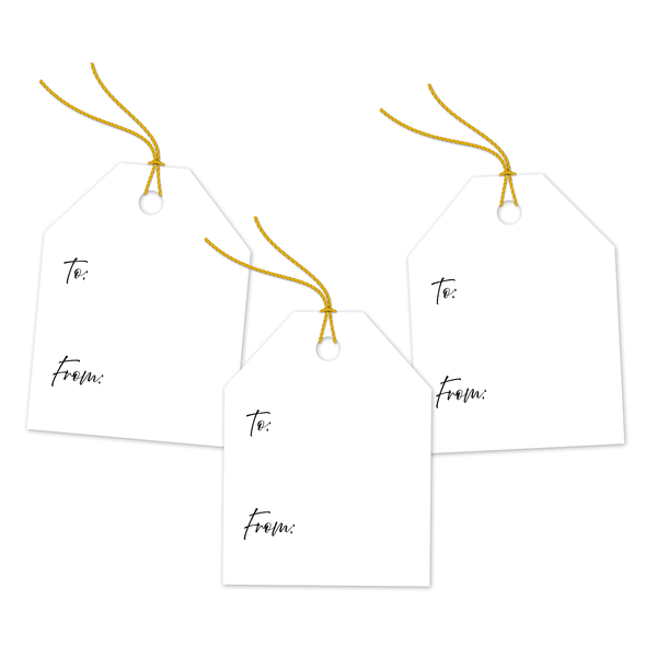 Christmas Santas Assortment Gift Tags