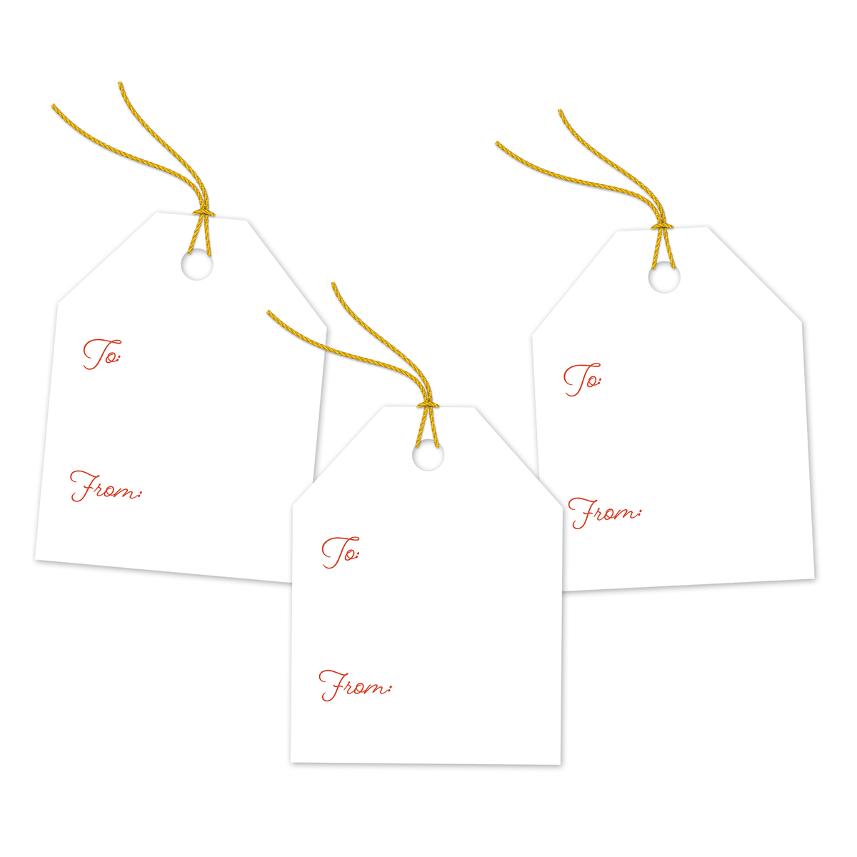 Christmas Treats Assortment Gift Tags