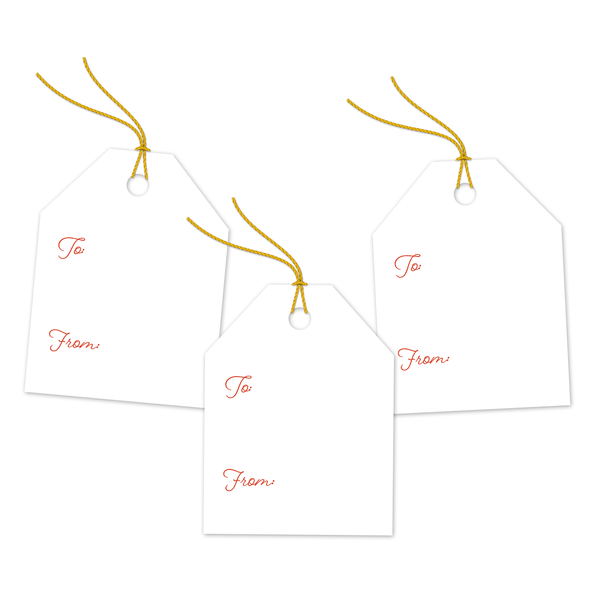 Christmas Treats Assortment Gift Tags