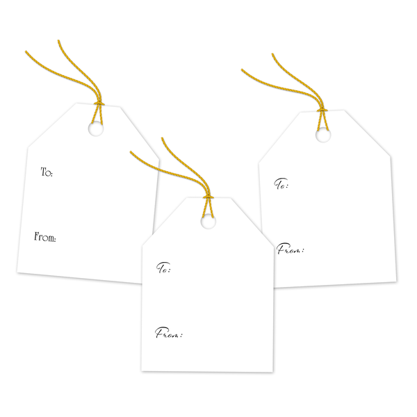 Pearls and Prosecco Bridal Shower Assortment Gift Tags