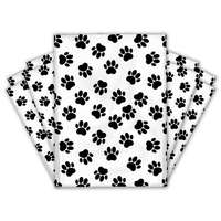 10x13 Paw Prints Poly Mailers – Shipping Bags for Small Business