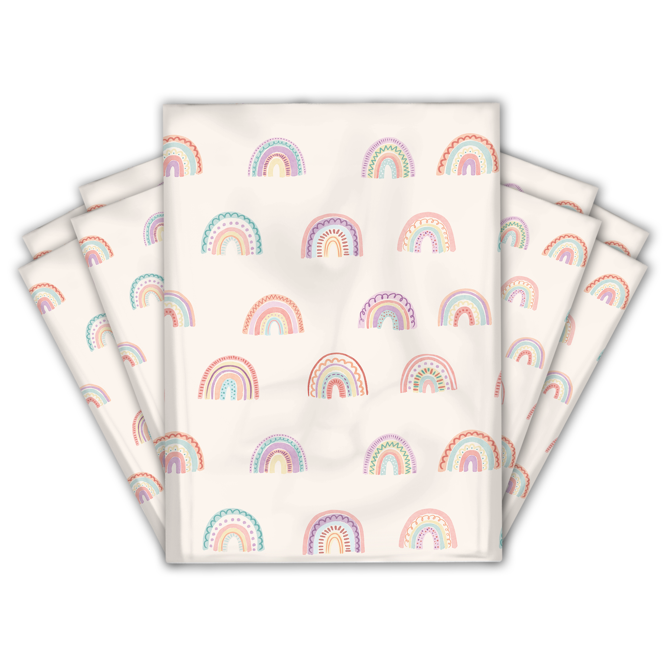10x13 Rainbows Poly Mailers – Shipping Bags for Small Business
