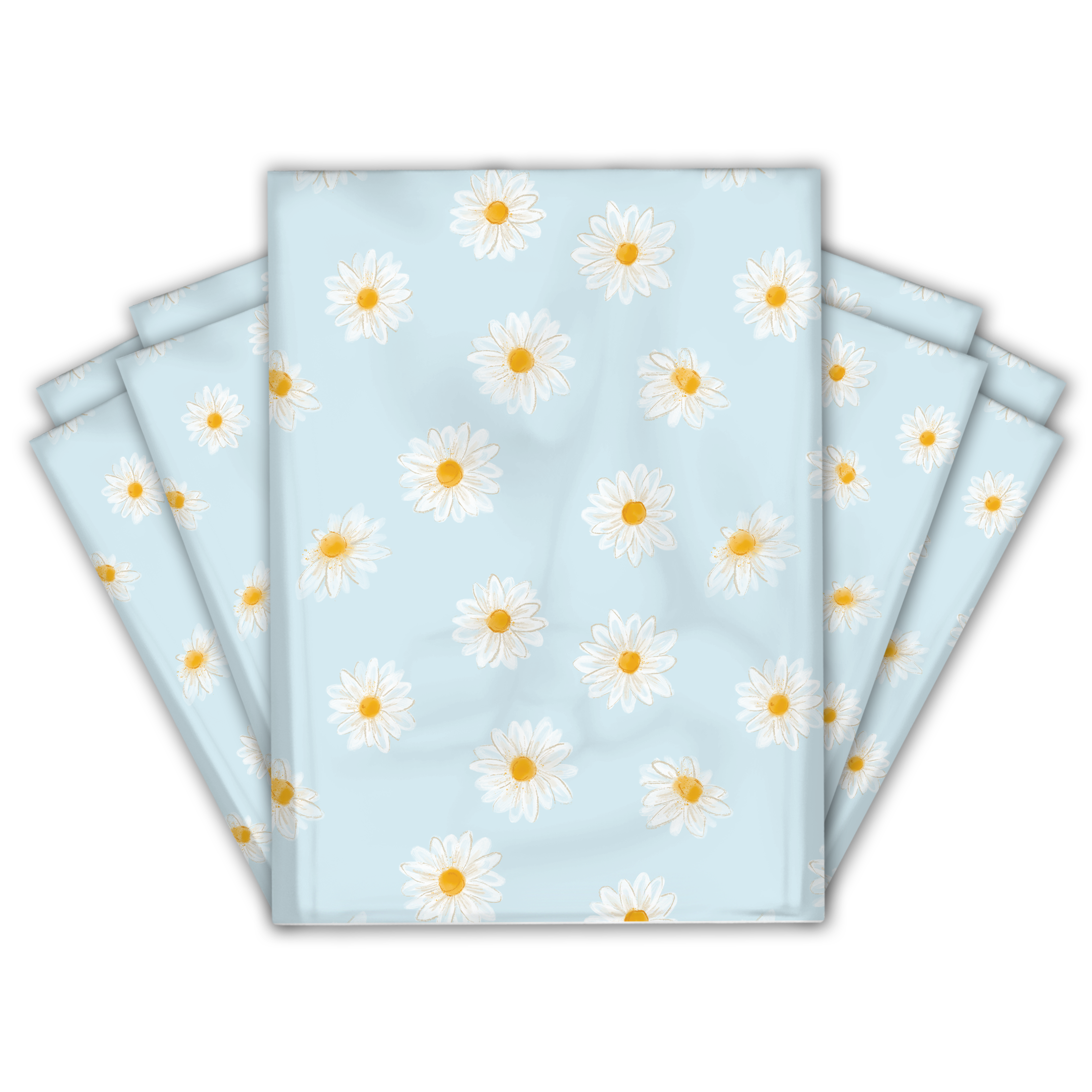 10x13 Daisies Poly Mailers – Shipping Bags for Small Business