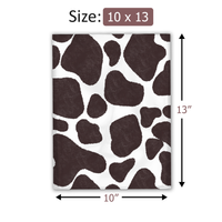 10x13 Cow Print Poly Mailers – Shipping Bags for Small Business