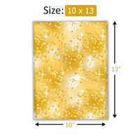 10x13 Gold Confetti Poly Mailers – Shipping Bags for Small Business