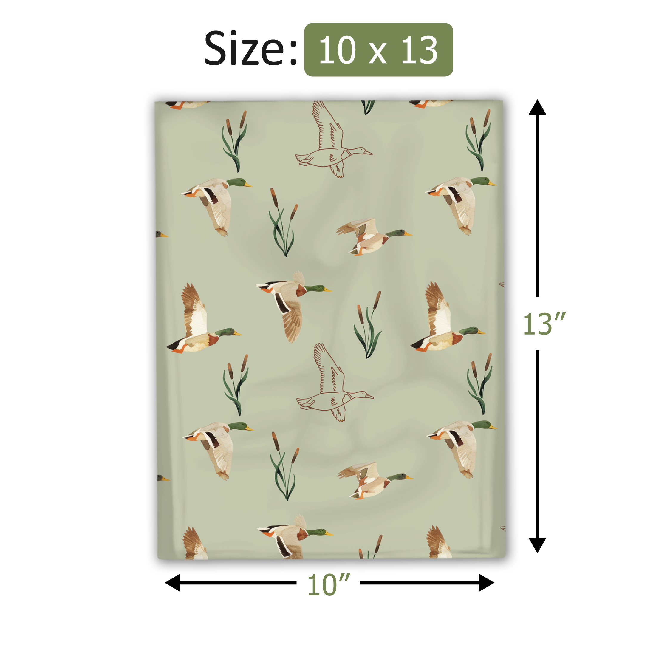10x13 Ducks Poly Mailers – Shipping Bags for Small Business
