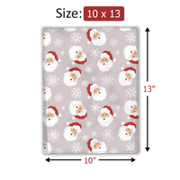 10x13 Santa Claus Poly Mailers – Shipping Bags for Small Business